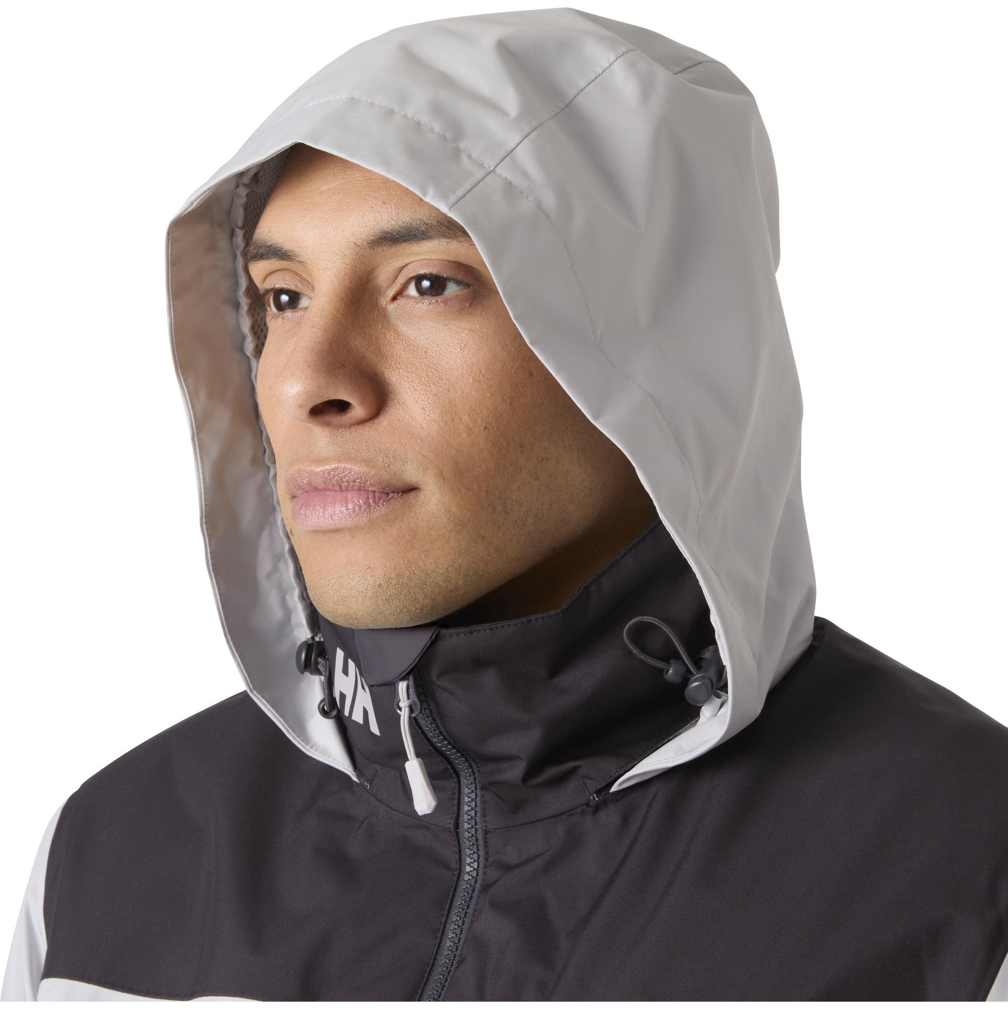 2026 Helly Hansen Mens Crew Hooded Pile Jacket 34526 - Grey Fog